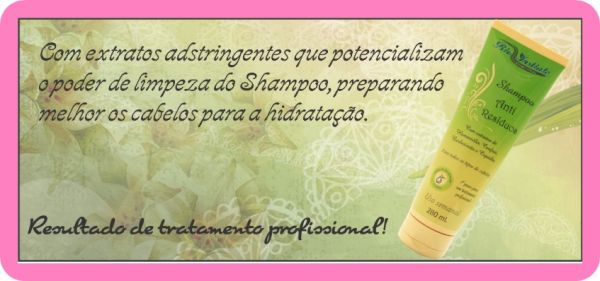 Shampoo Anti Resíduos