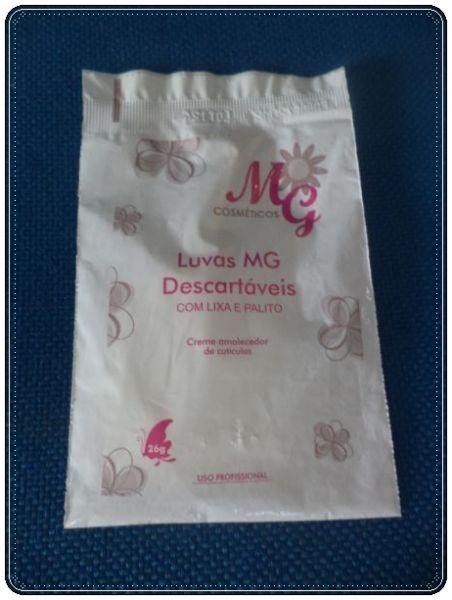 Luvas Descartáveis  MG Para Manicures